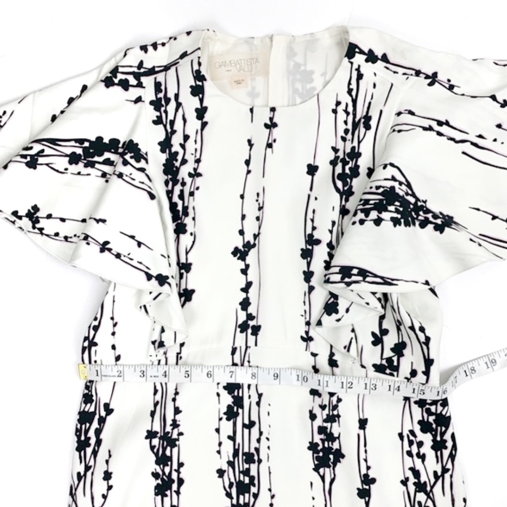 Giambattista Valli Flutter Sleeve Floral Dress - Picture 7 of 7
